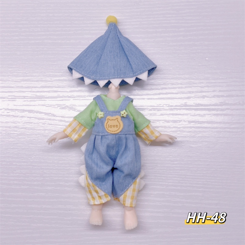 Đầm Đồ Chơi Búp Bê Thời Trang 16-17CM Tỉ Lệ 1 / 8