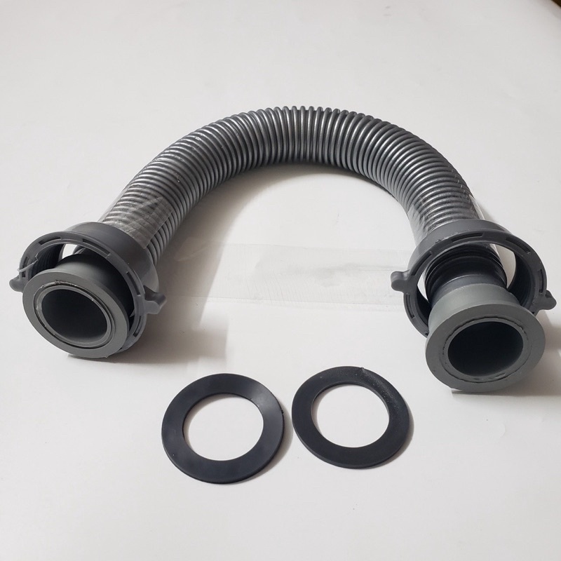 Dây thoát nước, Ống thải sun ruột gà dùng thay thế cho xiphon chậu rửa bát