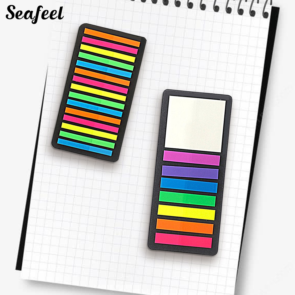 1 Bộ Nhãn Dán Tự Dính Bằng PVC Màu Huỳnh Quang Hình Mũi Tên Dùng Làm Quà Tặng Sinh