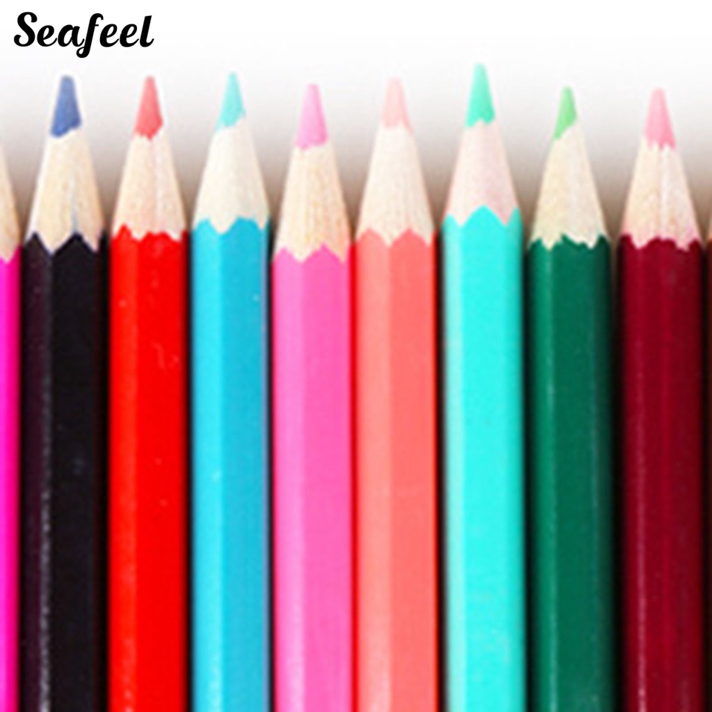 Set 12 / 18 / 24 / 36 / 48 Bút Chì Màu Mềm Mại Cho Trẻ Mẫu Giáo