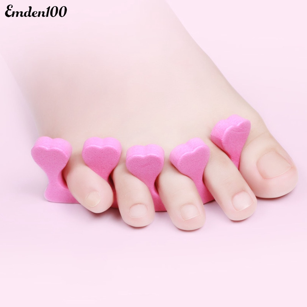 Set 2 Miếng Xốp Mềm Phân Tách Móng Chân Chuyên Dụng