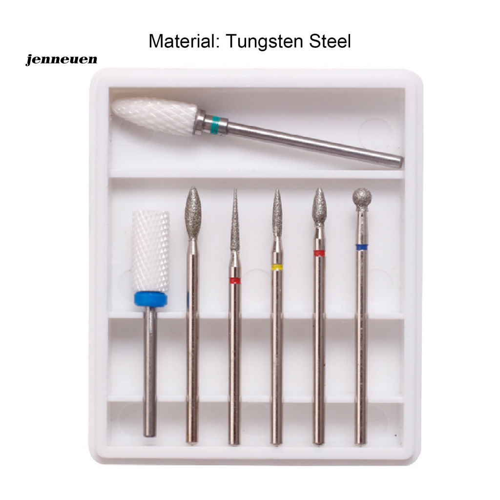 1 Bộ Dụng Cụ Đánh Bóng Móng Tay Bằng Thép Vonfram