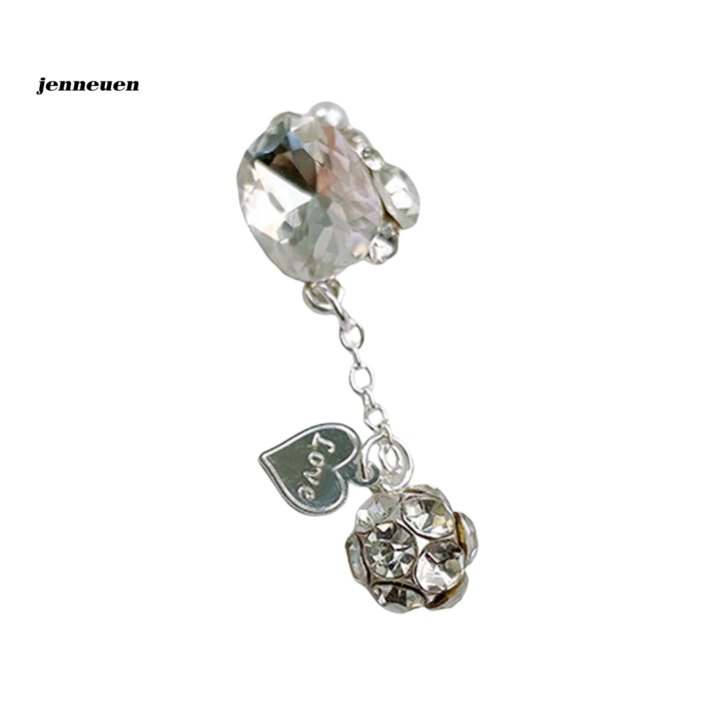 Hộp Hạt Pha Lê Giả Kim Cương Lấp Lánh Sang Trọng Dùng Trang Trí Móng Tay