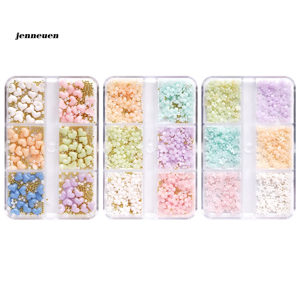 Hạt Nhựa Resin Mini Trang Trí Móng Tay Nghệ Thuật DIY Cho Nữ