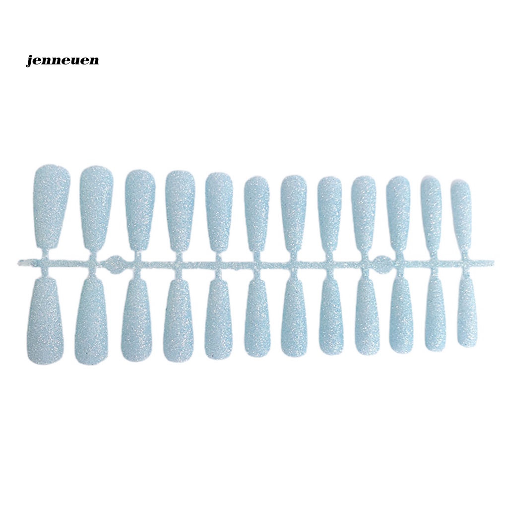 Jen Móng Tay Giả Dạng Nhấn Siêu Dài Hình Vuông Cực Thời Trang Dùng Hàng Ngày