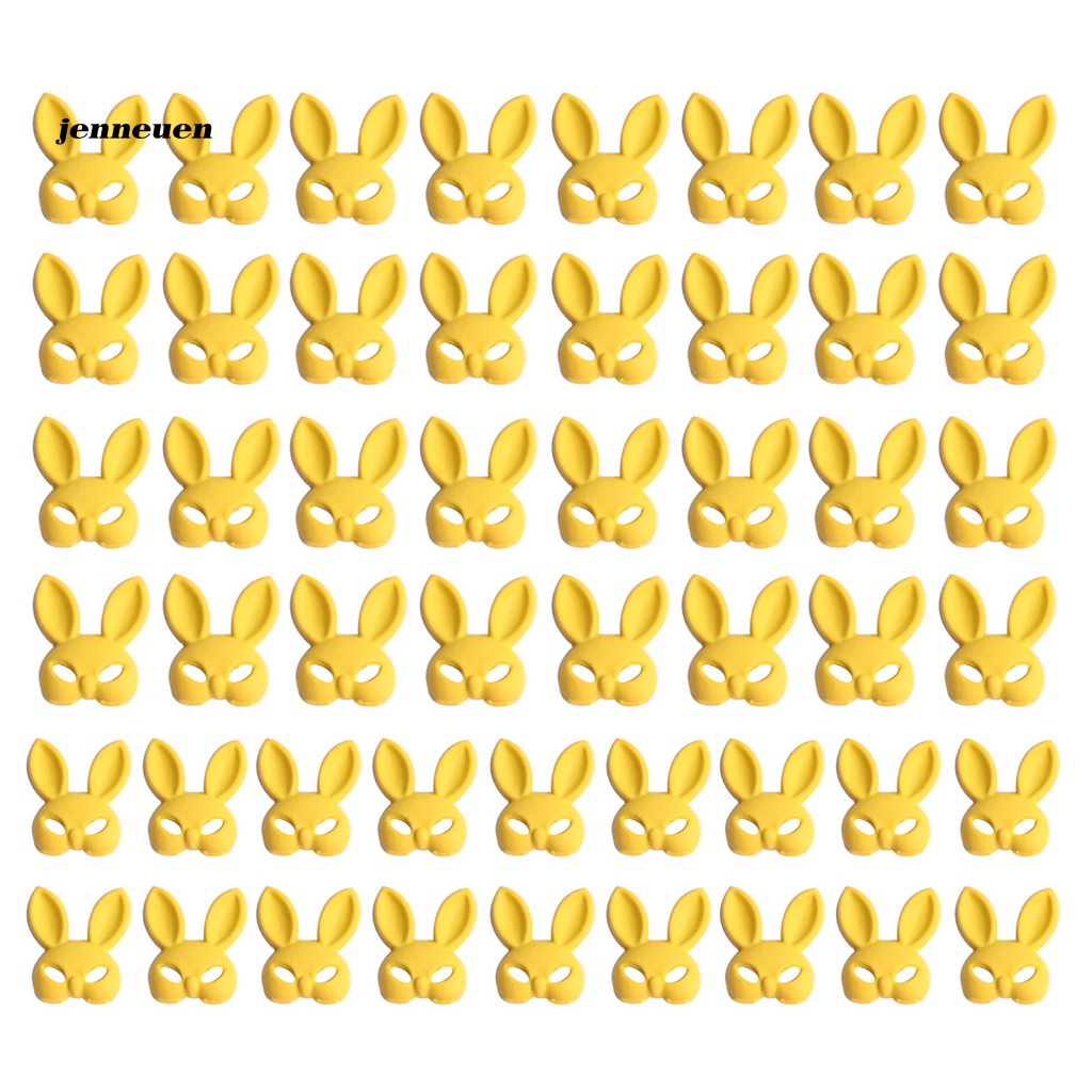 Set 50 Phụ Kiện Trang Trí Móng Nghệ Thuật Hình Thỏ 3D Có Thể Tháo Rời