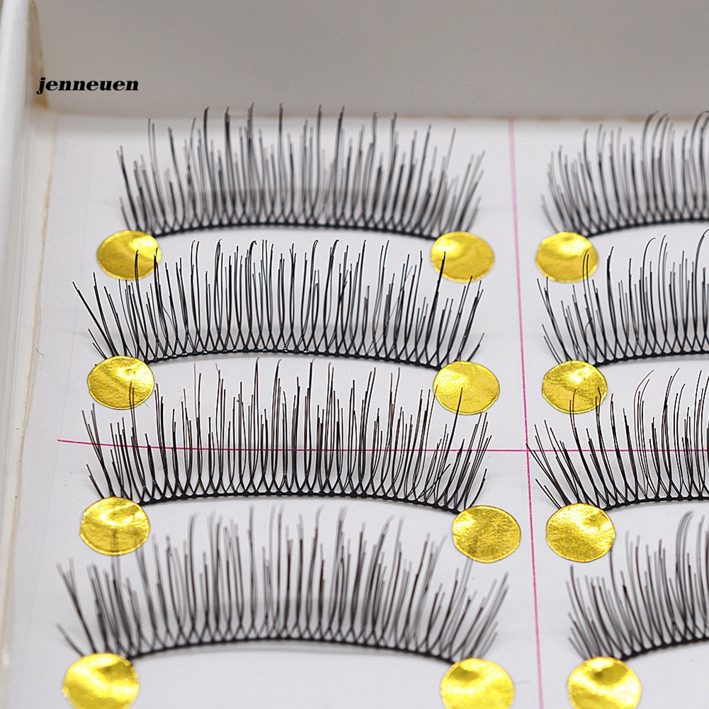 Set 10 Cặp Lông Mi Giả Dài Và Dày Tự Nhiên