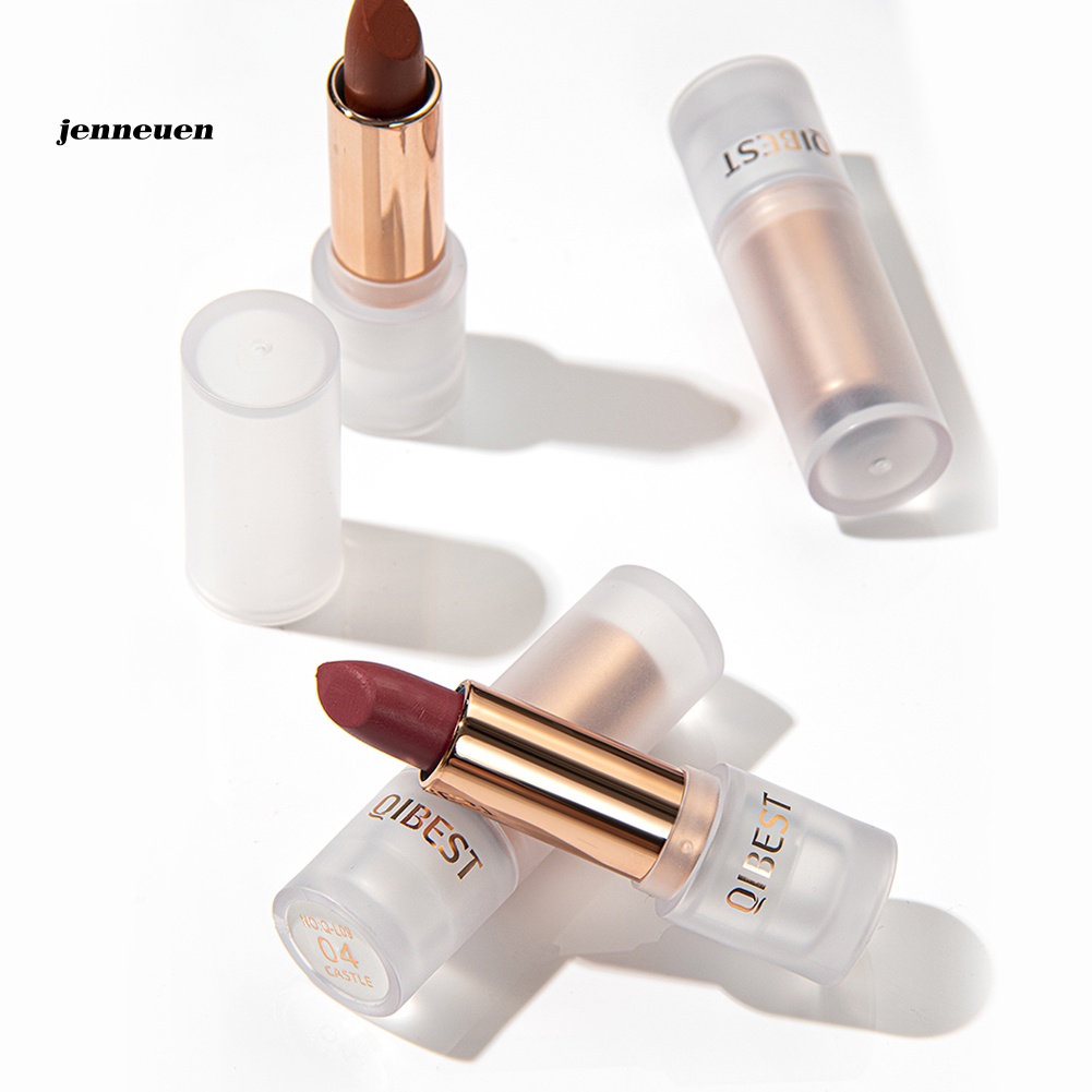 Son Môi QIBEST Chất Lì Mềm Mượt Lâu Trôi Dưỡng Ẩm Không Phai