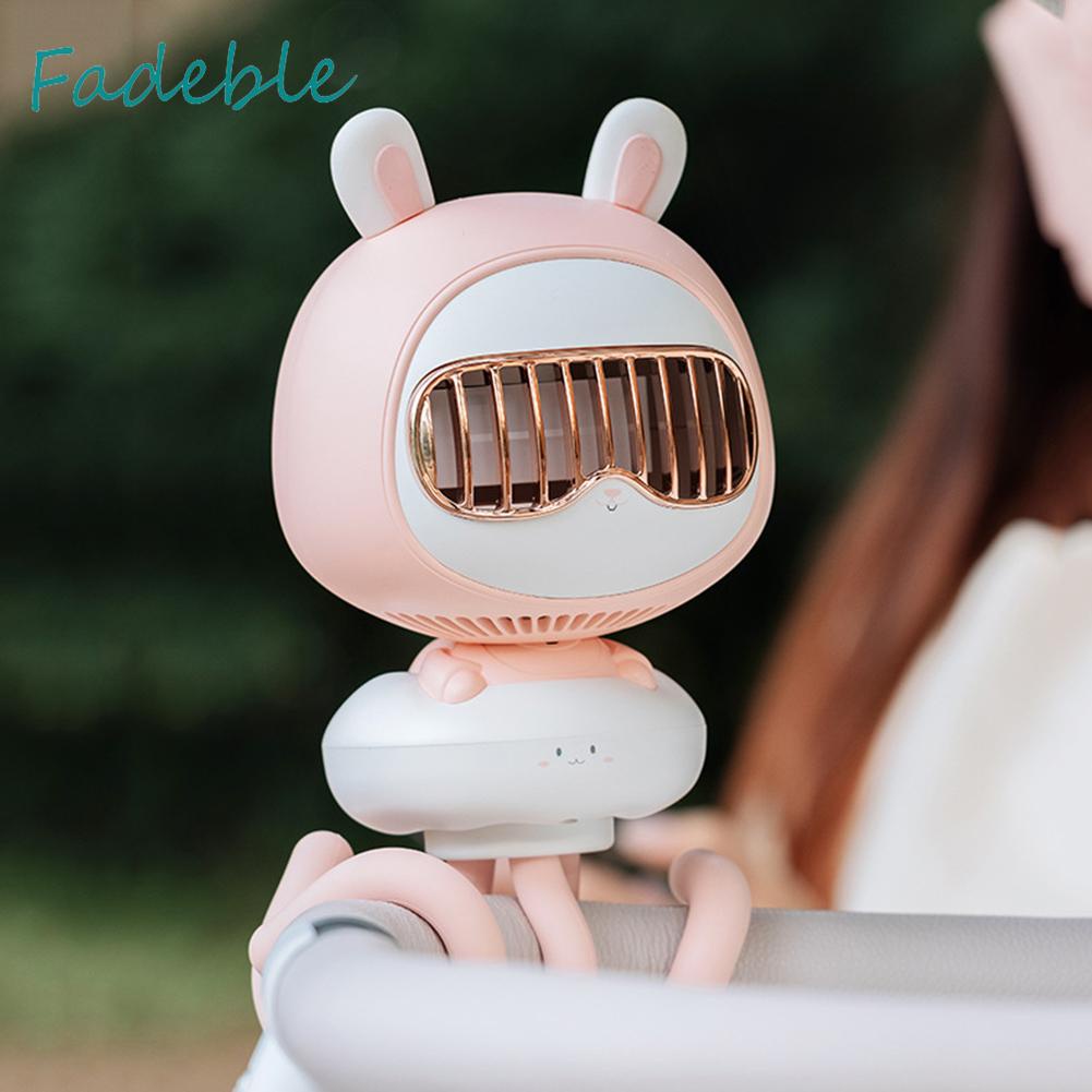 Quạt Làm Mát Cầm Tay Có Kẹp Gắn Chân Máy Không Ồn Đa Ứng Dụng