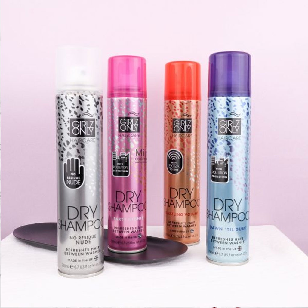 Dầu Gội Khô Girlz Only Dry Shampoo