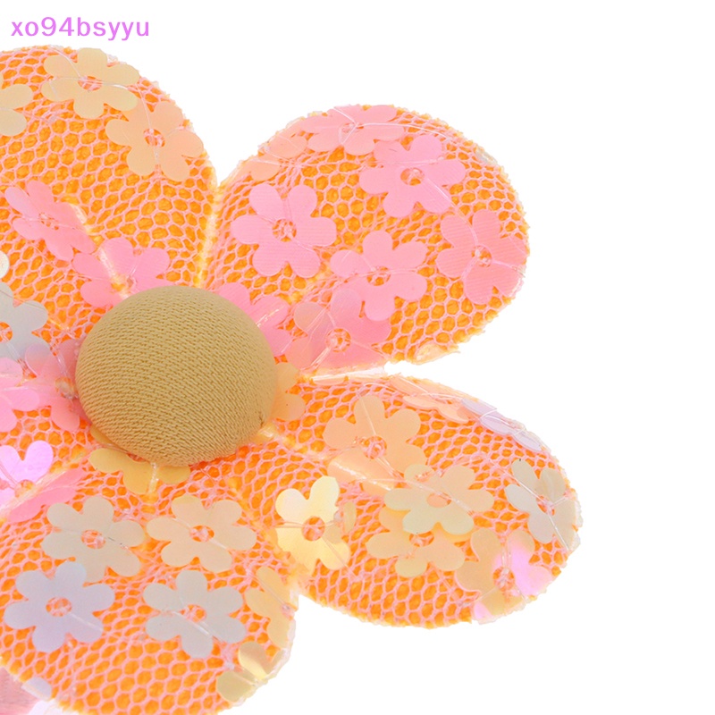 1 Cặp Kẹp Tóc Xo94Bsyu Họa Tiết Hoa Đơn Giản Đáng Yêu Cho Bé Gái