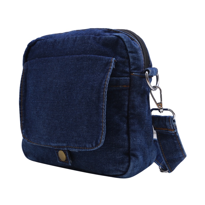 Túi Đeo Chéo Vai Đựng Điện Thoại Bằng Vải Jean Thời Trang Mùa Hè Dành Cho Nữ