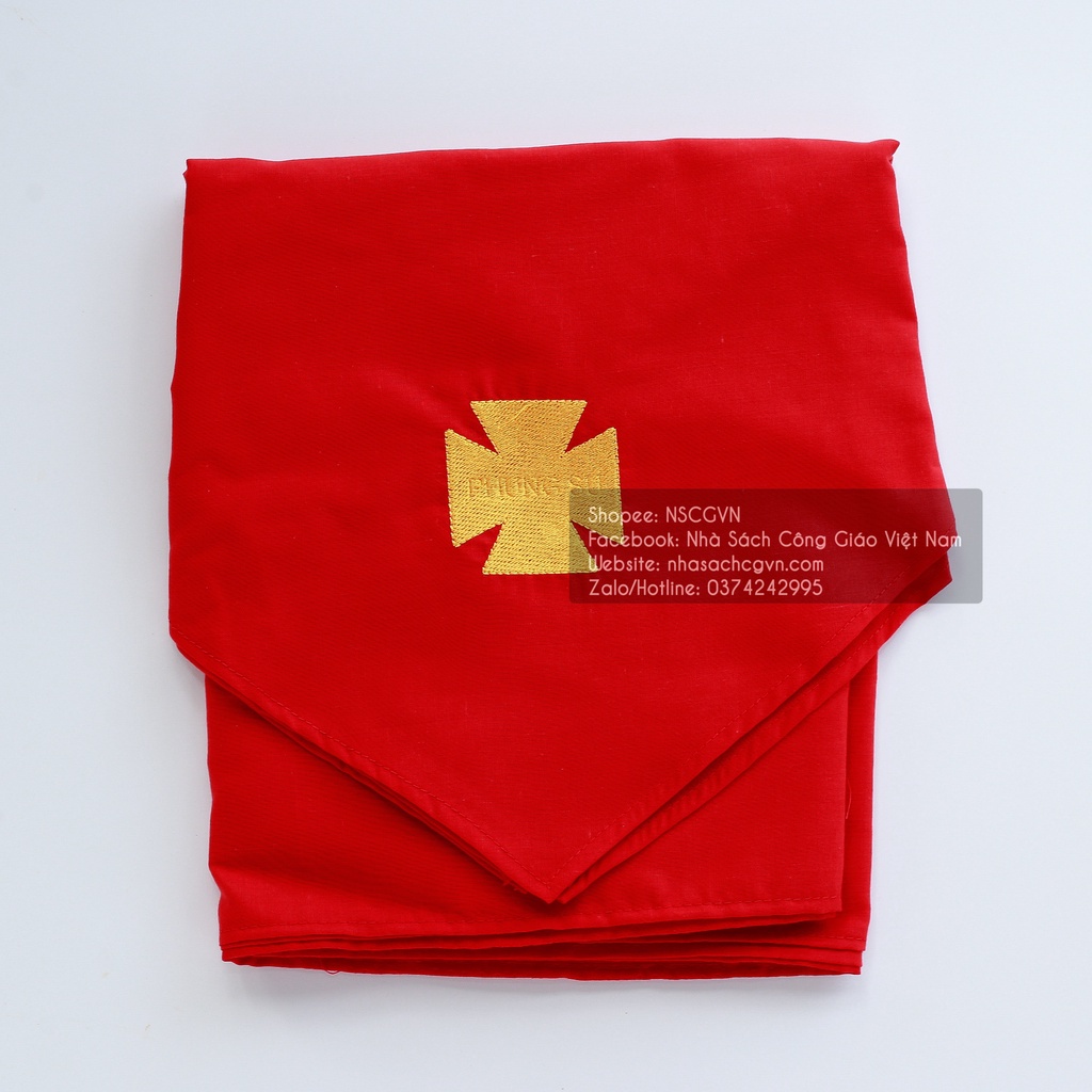 Khăn Quàng Dự Trưởng - Huynh Trưởng - Phụng Sự  TNTT Việt Nam quatangconggiao.nd