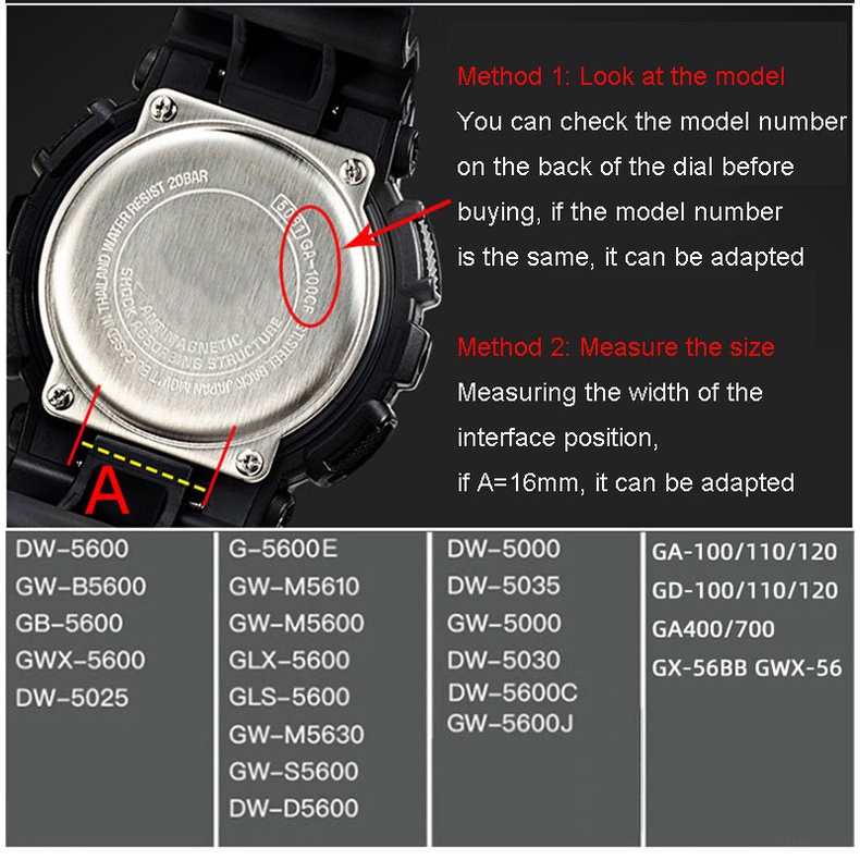 Dây Đeo Bằng Vải Canvas 16mm Cho DW-5600 / 5610 / 6900 / 9052 GW-M5610 GW-M5610 GA2100 GA-110 / 100 / 120