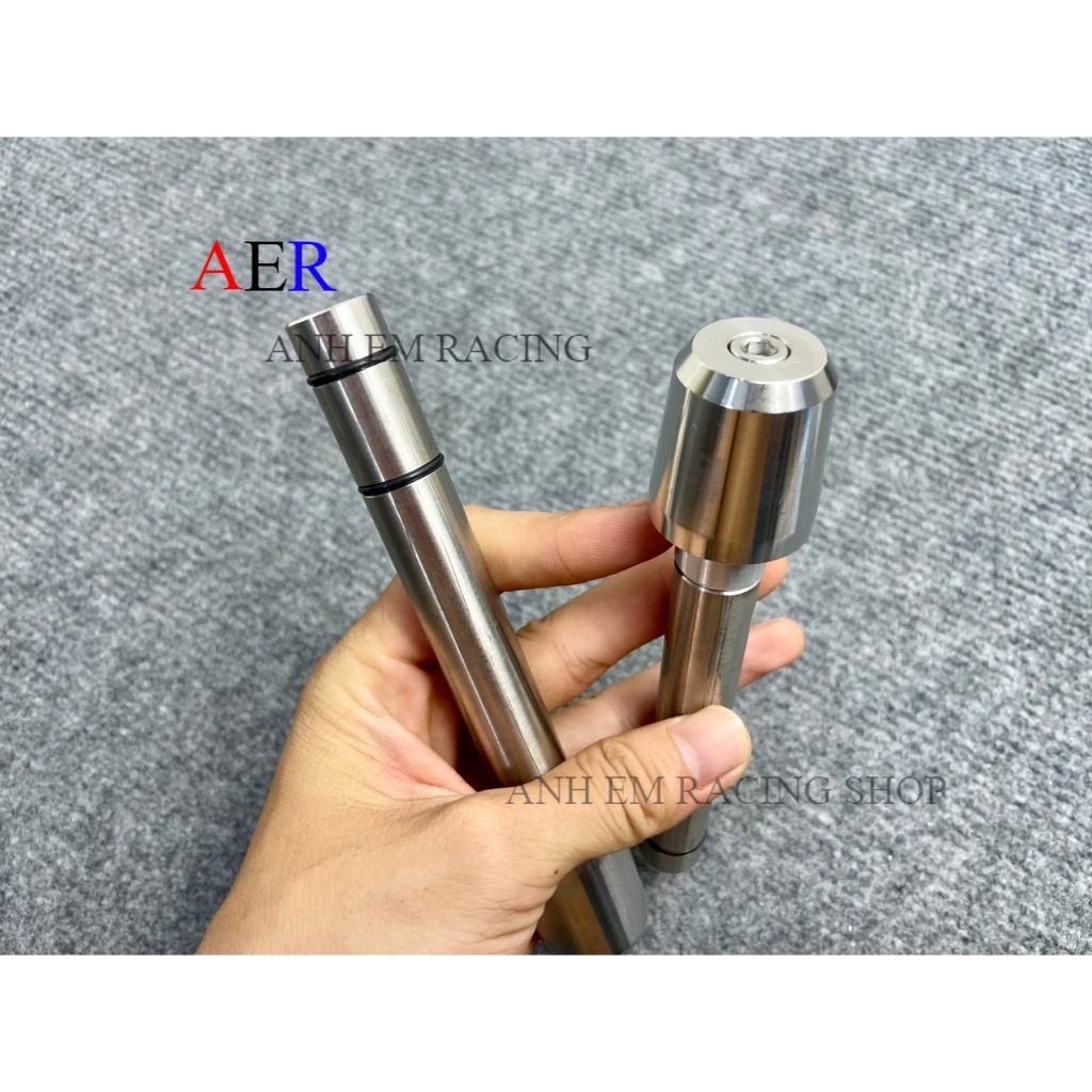 Gù Nặng Inox Kiểu SH Chống Run Tay Lái Đặc Nguyên Khối CÂY INOX CHỐNG RUNG TAY LÁI