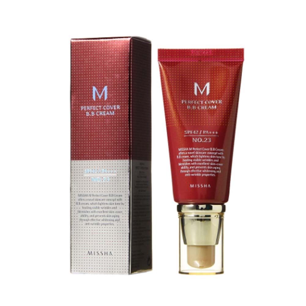 MISSHA M Perfect Cover BB Cream SPF 42 PA+++ 50ml Brighten skin tone without taking off makeup