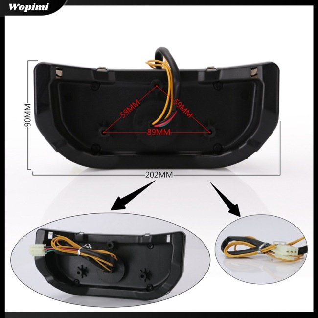 Mf Đèn LED Xi Nhan Gắn Vô Lăng Xe Mô Tô Yamaha FZ8 FZER FZ1