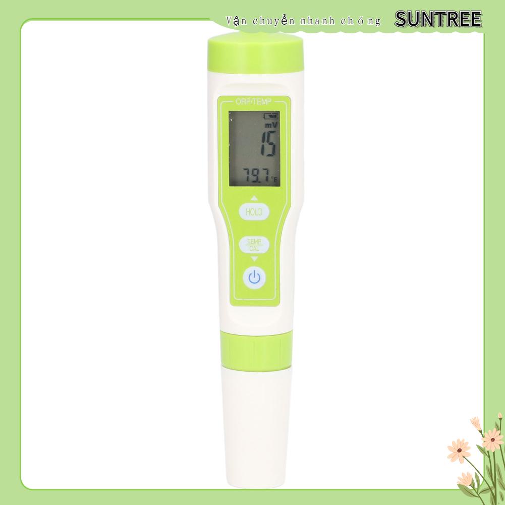 SUNTREE Máy đo ORP kỹ thuật số Hiệu chuẩn tự động Độ chính xác cao Hiển thị rõ ràng Bút thử độ dẫn di cho bể cá