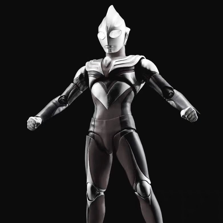 Ready stock phong cách mới dark diga ultraman figure gede machine hình thức nhạy cảm zeta sky claw aix mora armoured boy 0731hw