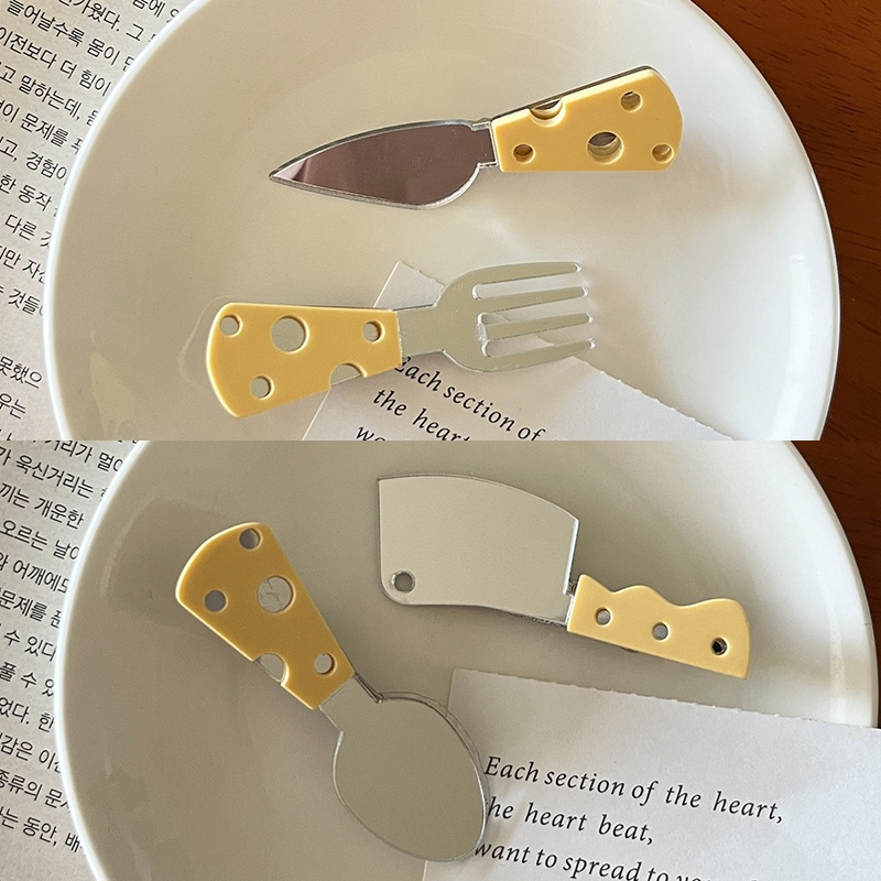 Kẹp Tóc Hình Miếng Phô Mai Thời Trang Cho Nữ