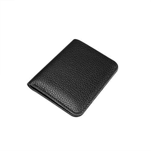 Ví Da Bò Thật Dáng Ngắn Siêu Mỏng Nhẹ Dạng Đứng Cá Tính Cho Nam