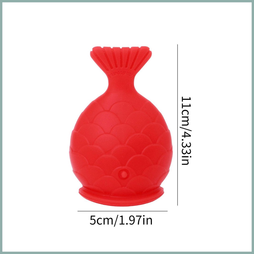 Dụng Cụ Bơm Môi Bằng Silicon Mềm Tự Nhiên Hình Con Cá