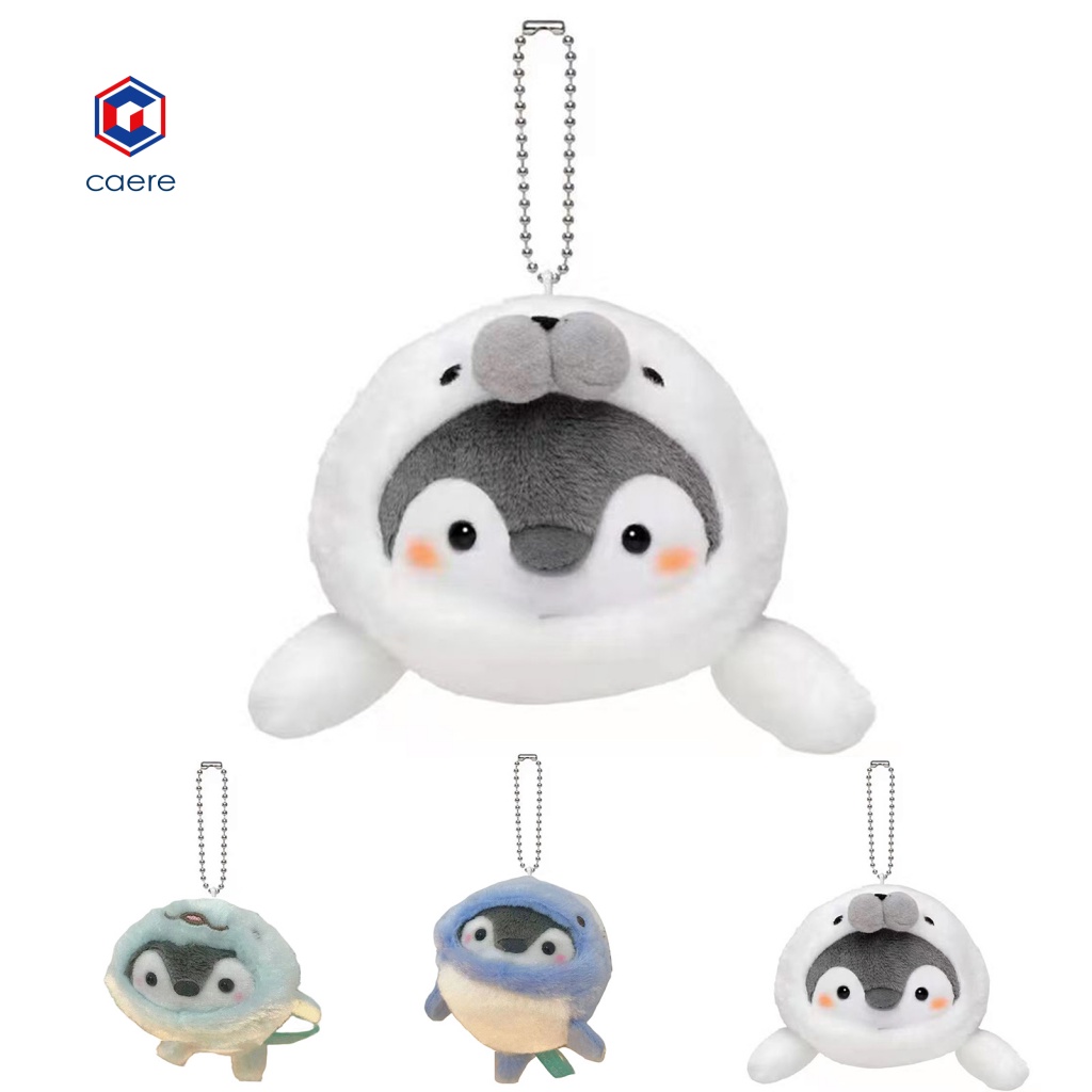 Thú Nhồi Bông Hình Chim Cánh Cụt Đeo Ba Lô Cho Bé Gái