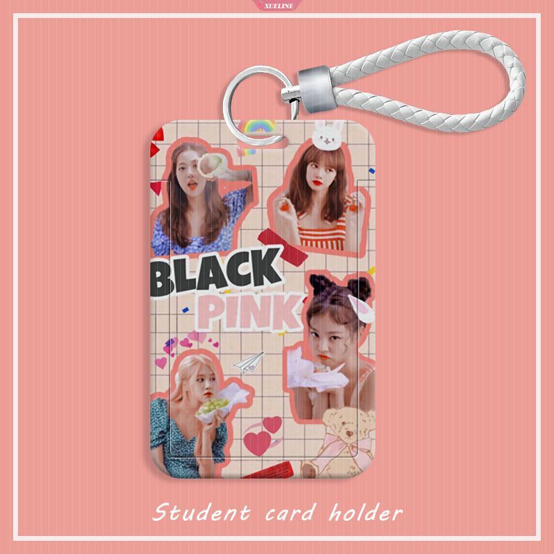 Ví Nhựa Đựng Thẻ Tín Dụng / Thẻ ID In Hình Nhóm Nhạc BLACKPINK Dành Cho Học Sinh / Văn Phòng