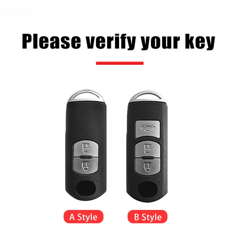 Vỏ TPU Bảo Vệ Chìa Khóa Xe Hơi Mazda 2 3 6 Atenza Axela Demio CX-5 CX5 CX-3 CX7 CX-9 2015 2016 2017 2018 2019 2 / 3