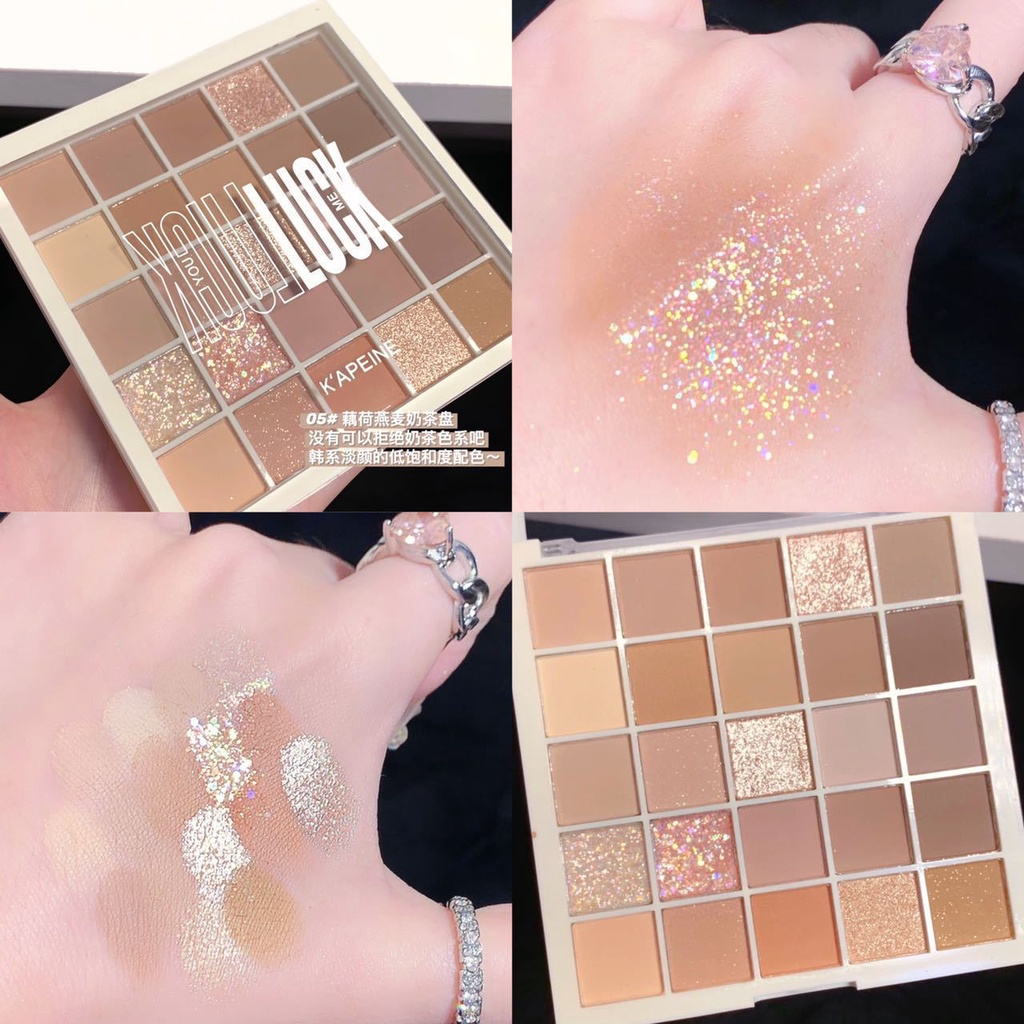 Bảng Phấn Mắt 25 Màu Sắc Phong Cách Rubik 'S