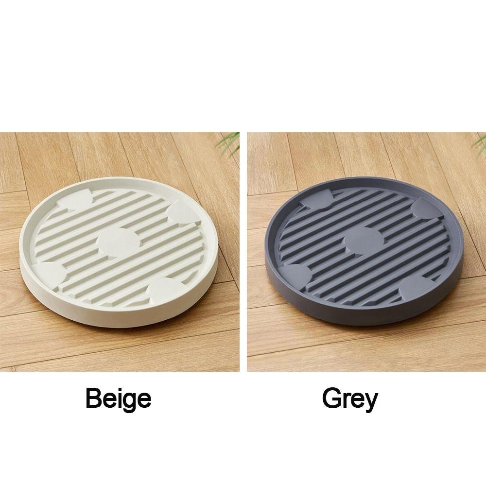 Đĩa Lót Chậu Hoa / Cây Cảnh Có Bánh Xe Di Chuyển Bằng Nhựa Bền Bỉ