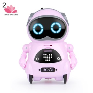 {Bakilili} Đồ Chơi Robot Mini Điều Khiển Giọng Nói Hát Nhảy Múa Tương Tác Trẻ Em