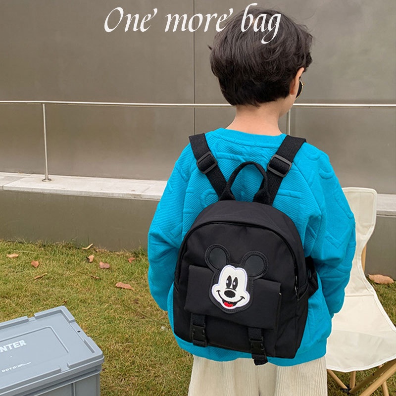 Mr.puffer Ba Lô mini Siêu Nhẹ In Họa Tiết Hoạt Hình mickey Dễ Thương Thời Trang Cho Bé Trai Và Gái