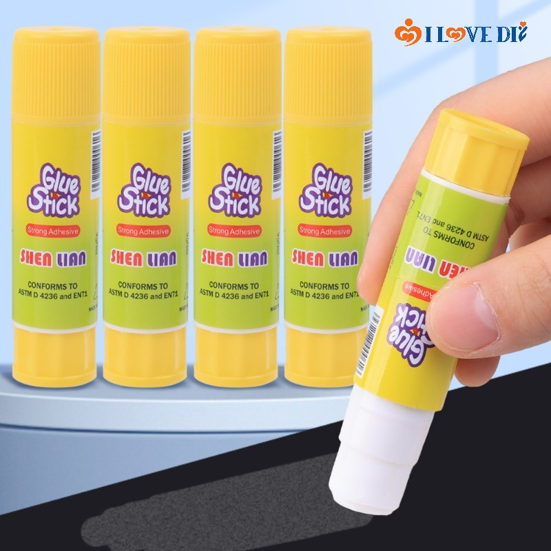 Keo Dán Màu Trơn Không Độc Hại An Toàn Tiện Dụng Cho Học Sinh / Văn Phòng