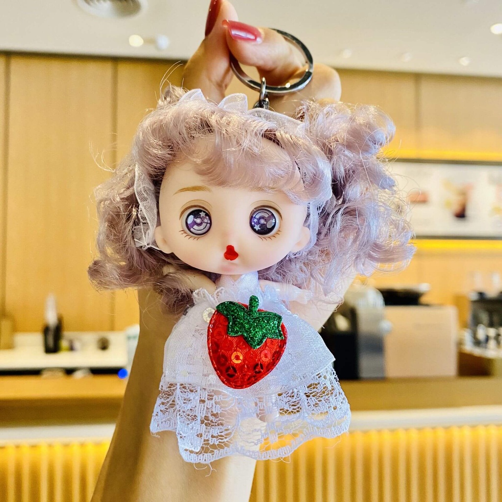 Mới Móc Khóa Hình Búp Bê Barbie Xinh Xắn