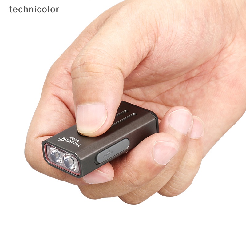Giảm giá đèn pin uv có thể sạc lại trustfire ​Cửa hàng đèn pin led minix 320 uvred mini kechain