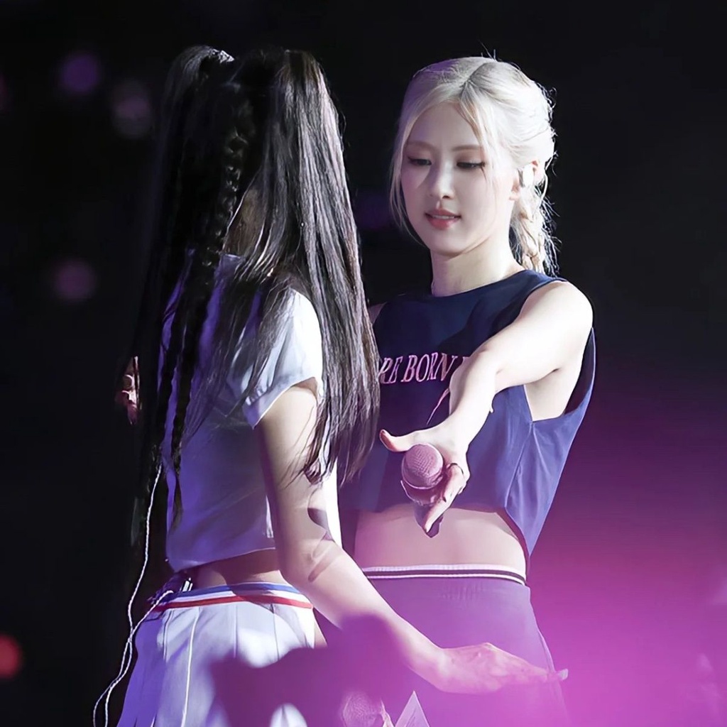 Blackpink born pink world tour việt nam 2023 concert cotton crop top women's plus size rose lisa jennie jisoo short top thời trang hàn quốc áo sơ mi giản dị tee
