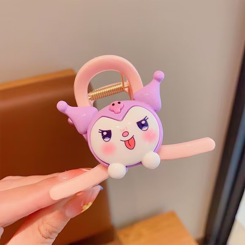 SÉT 4 KẸP TÓC CÀNG CUA HÌNH GẤU DÂU CUTE CHO BÉ