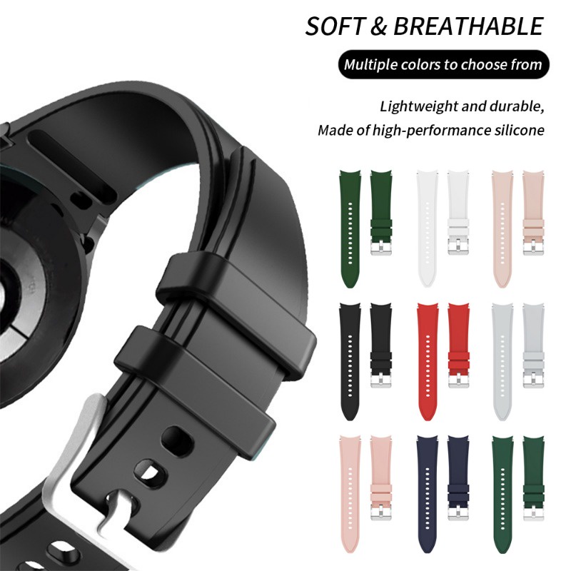Ốp Silicone Bảo Vệ Màn Hình Đồng Hồ Samsung Galaxy Watch 4 / 5 / 6 40mm 44mm 6 Classic 43mm 47m