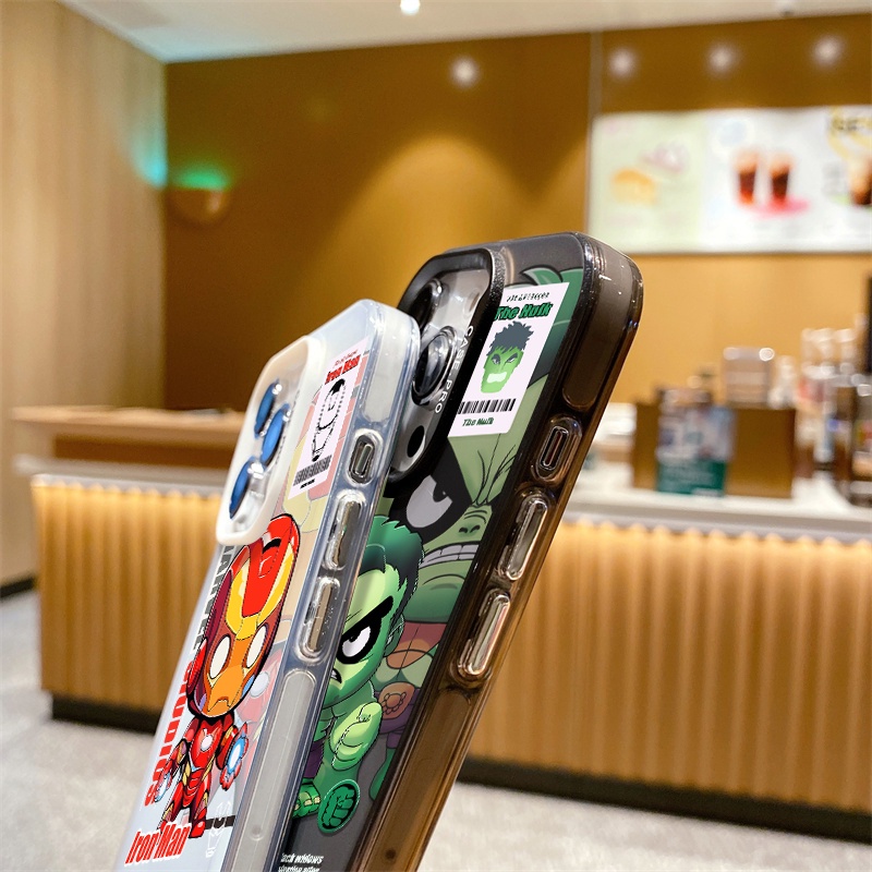 Ốp Điện Thoại acrylic Cứng Mặt Nhám In Hình marvel Cho iphone 15 Pro Max 15Plus
