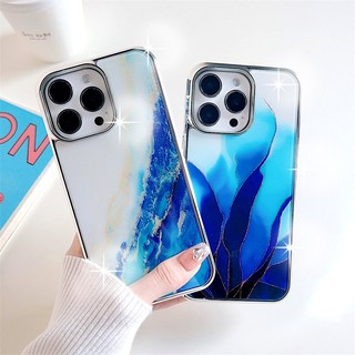 Ốp Điện Thoại Chống Sốc Kiểu Đá Cẩm Thạch Cho iPhone 15 14 13 Pro Max
