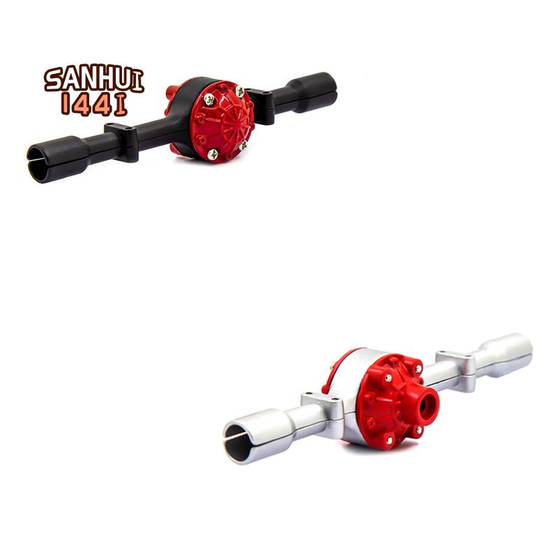 Vỏ trục cầu sau bằng kim loại cho wpl d12 c14 c24 c24-1 c34 b14 b24 b16 b36 rc bộ phận nâng cấp ô tô