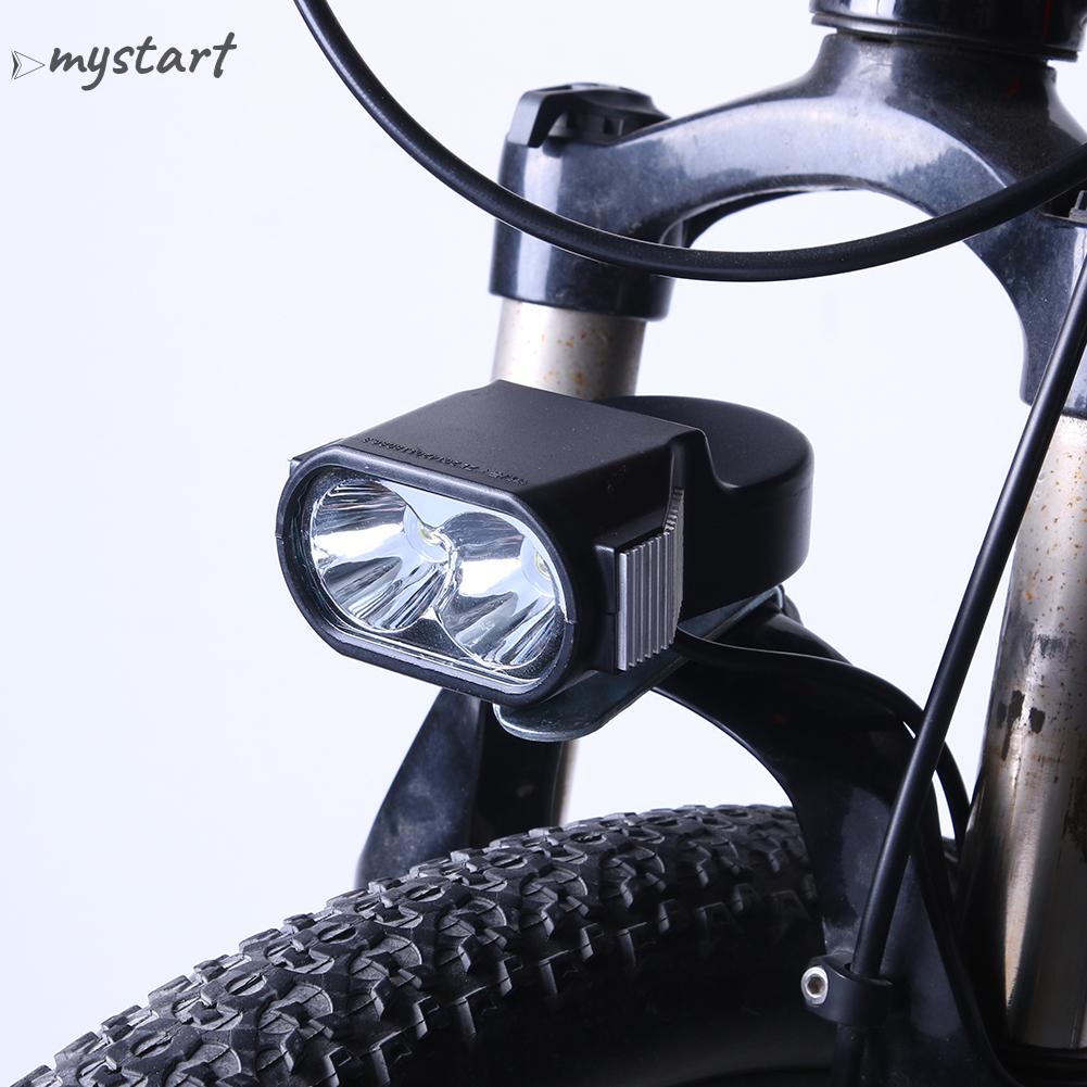 Đèn pha led e-bike 36v 48v 60v xe đạp điện còi đèn trước