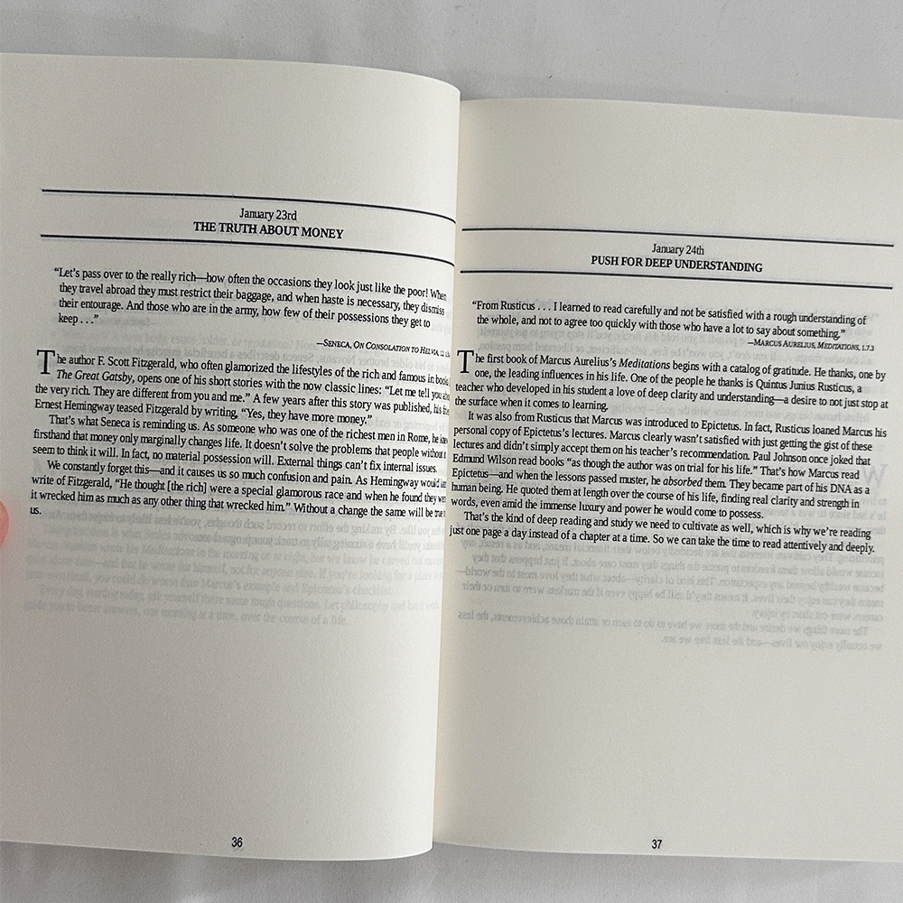 Tiếng Anh The Daily Stoic Daily Cultivation 366 Thiền Về Trí Thông Minh Kiên Trì Và Nghệ Thuật Sống Ryan Holiday