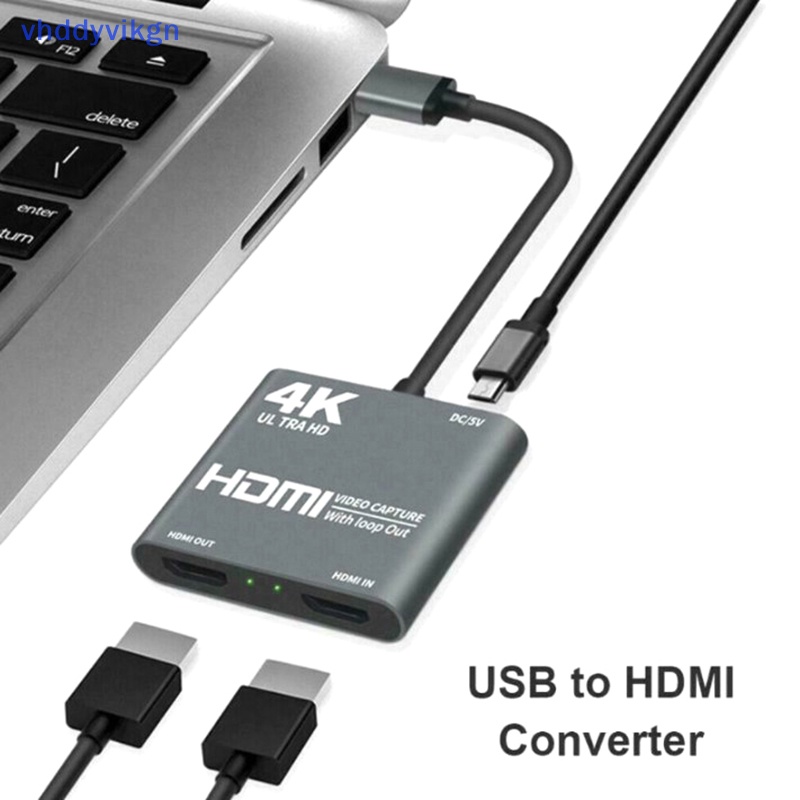 Vhdd 1080p 60fps loop out broadcasg 4k hdmi usb3.0 video capture card hội nghị g99b vn