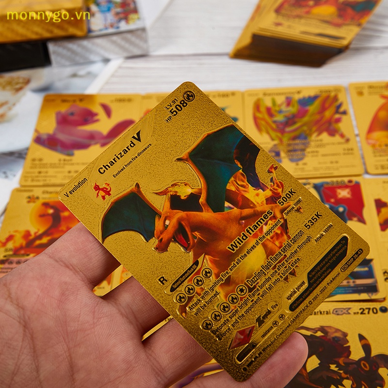 Hộp 55 Thẻ Bài pokemon vmax gx charizard