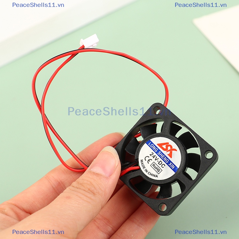Peaceshells 1pc 4010 5v 12v 24v 4cm cpu graphics cooler máy tính xách tay máy tính xách tay mute fan.