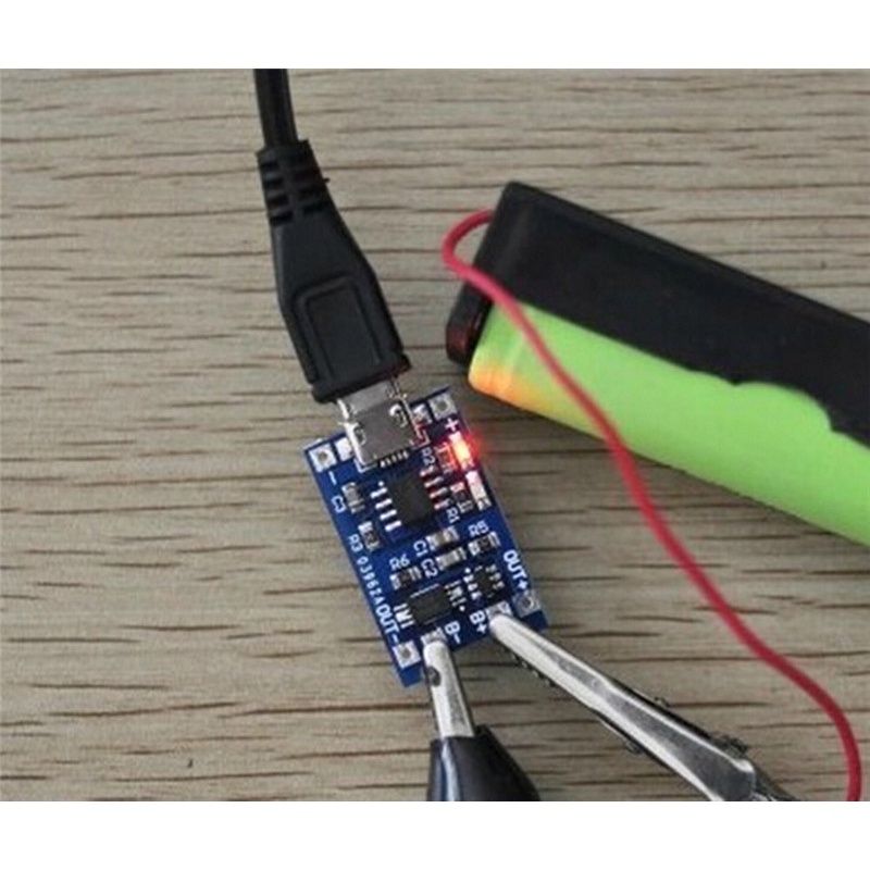 Bộ 2 Bảng Mạch Sạc 5v micro usb 1a 18650 lithium