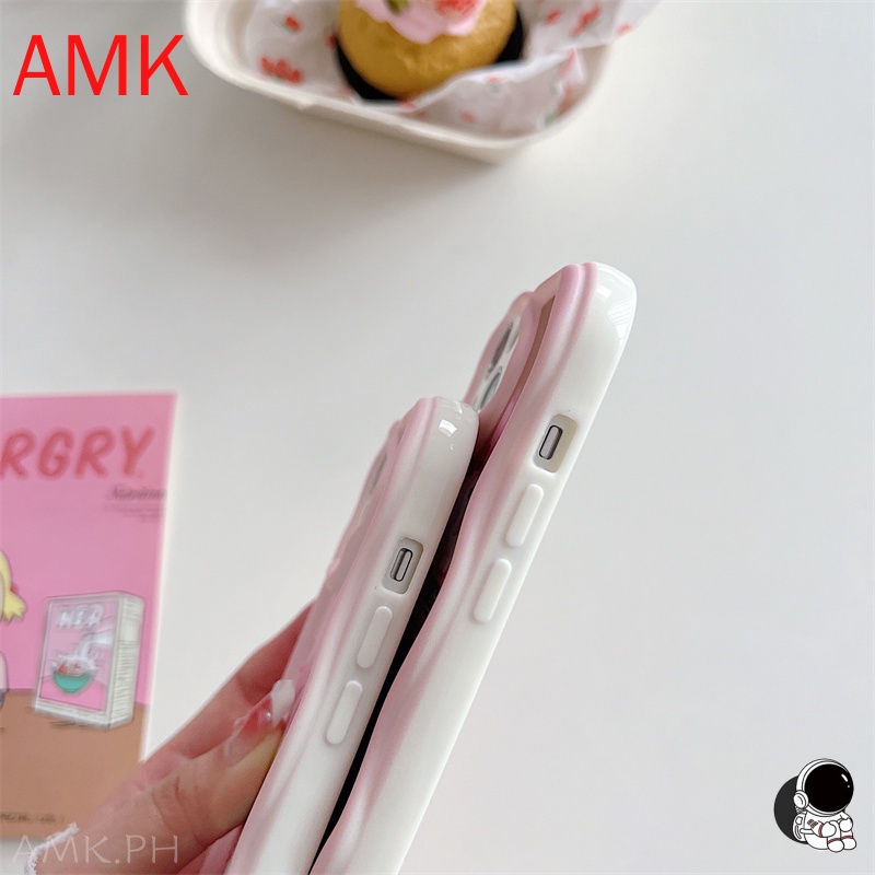 Amk 3d wave case oppo a96 a76 a17 a17k a16k a16e a16 a15 a15s a94 a93 a78 a74 a95 a57 a55 a54 a5 a9 reno 8t 7z 8z 7 8 6 4 5 lite 5g clear cute laurel dog kulomi Điện thoại trường hợp stnyk