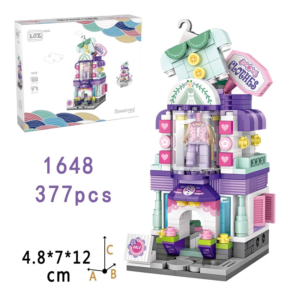 Bộ Đồ Chơi lego nhà Lắp Ráp Mô Hình Thành Phố Quà tặng giáo dục cho trẻ em giúp phát triển